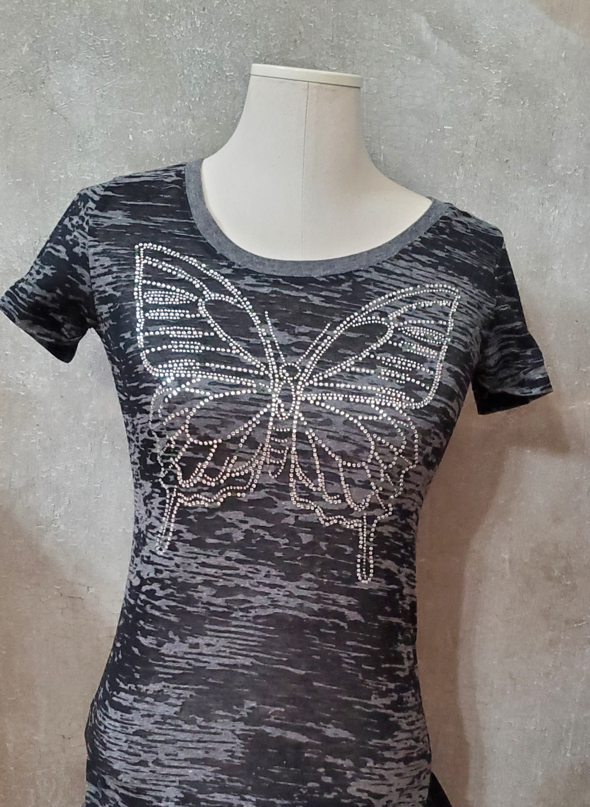 "SWS" Butterfly Graphic T