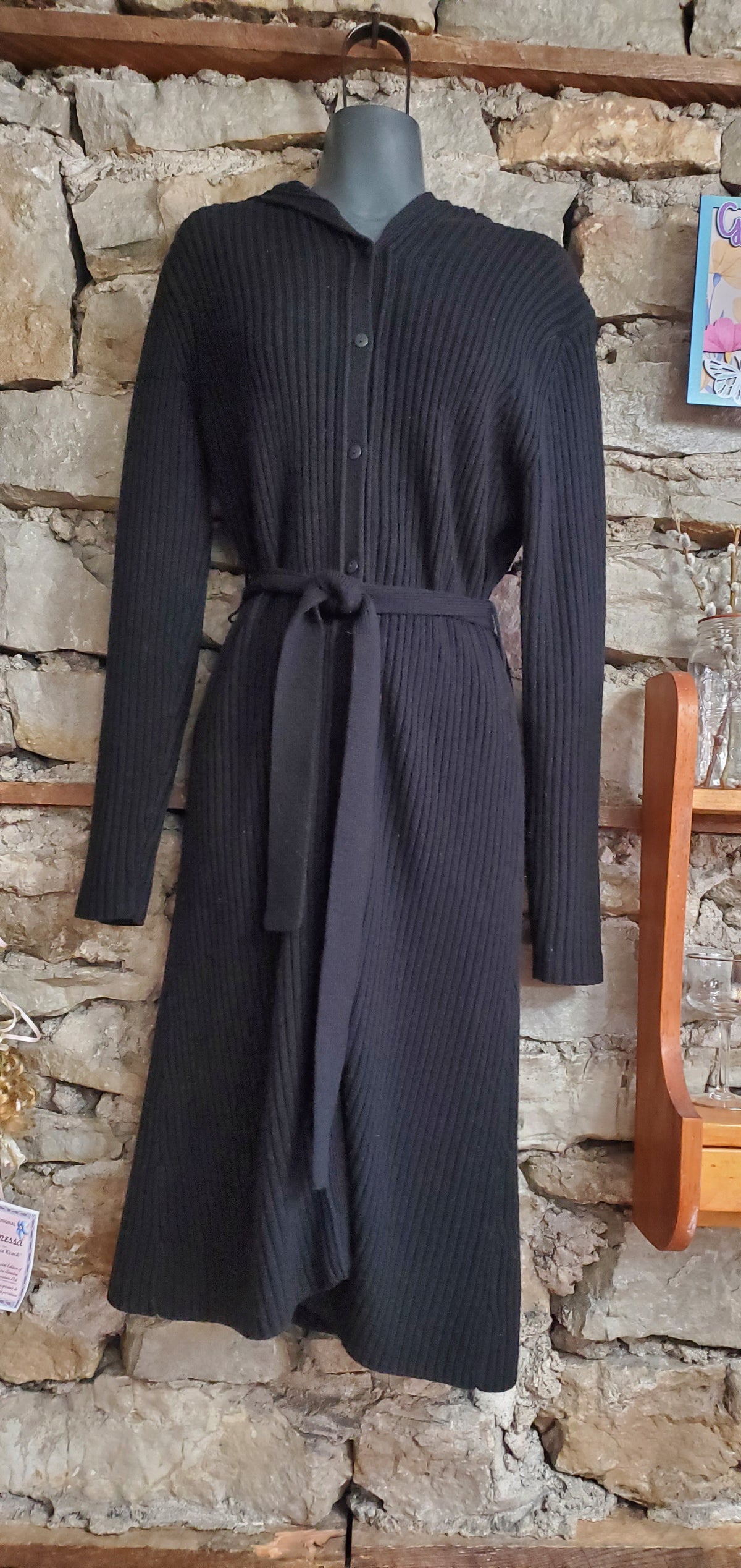 "Nevada" Long Knit Button Front Sweater