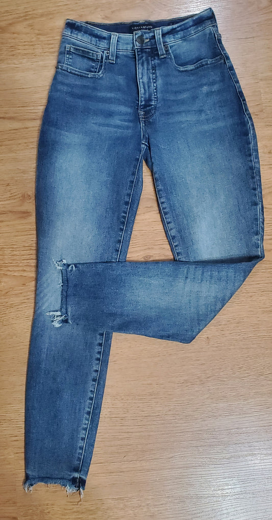 "Lucky Brand" High Rise Skinny Bridgette Jeans